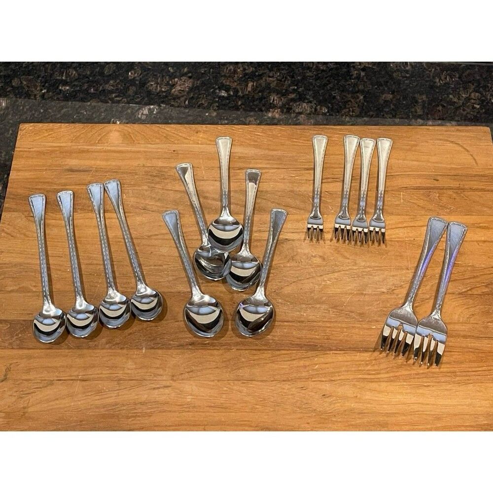 15 piece Wallace CONTINENTAL BEAD Stainless